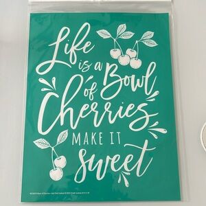 Bowl of cherries July club transfer